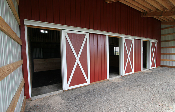 Horse Stalls - Pole Building Add-On