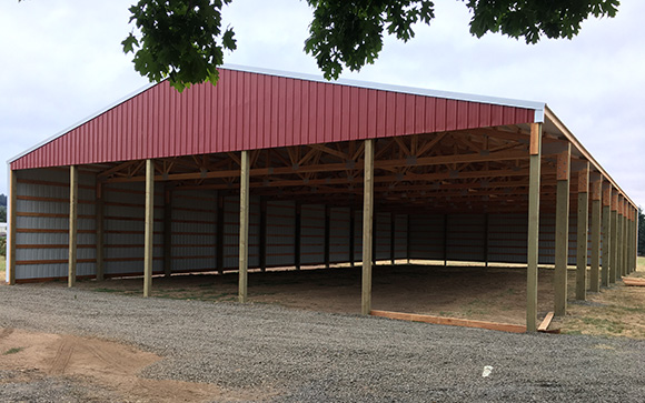 Riding Arena by John Malchow Construction - solid construction riding arenas